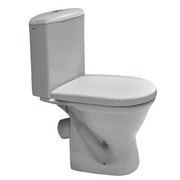 Унитаз напольный Santek Алькор 35x67 см с диагональным выпуском