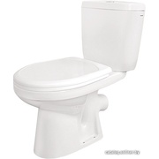 Унитаз-компакт Santek Анимо 1.WH30.2.132 2-х режимный 63x38 см горизонтальный выпуск, сиденье дюропласт