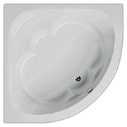 Акриловая ванна с гидромассажем Santek Канны 150x150 Комфорт