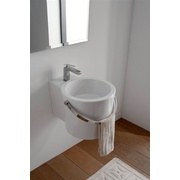 Раковина Scarabeo Bucket монтаж на столешницу или стену, белая 8802