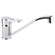 Смеситель для кухни Timo Junior 1903F INOX с длинным поворотным изливом хром
