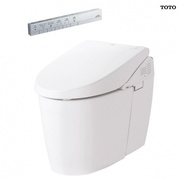 Унитаз подвесной Toto Neorest AH безободковый для гигиенической крышки, не требует бачка, слив в стену, цвет белый