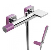 Смеситель для ванны Tres Loft Colors 20017001VI хром/фиолетовый