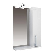 Шкаф Triton Диана 002.42.0600.101.01.01 R 60 см с подсветкой, шкаф белый справа