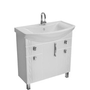 Тумба Triton Кристи 003.31.0770.202.01.01 U 80 см 3 дверцы 2 ящика