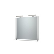 Зеркало Triton Ника 004.42.1200.001.01.01.U 120 см с двойной подсветкой, белое