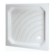 Поддон для душа Vidima керамический , с упаковкой, квадрат, белый 80x80