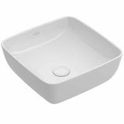 Раковина Villeroy & Boch Artis на столешницу квадратная, для высоких или настен-х смесителей, без перелива 41784101