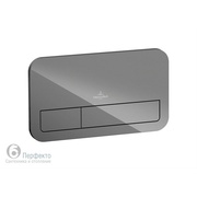 Кнопка смыва Villeroy&Boch Flush Plate E200 922400RA серый