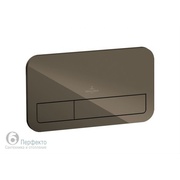 Кнопка смыва Villeroy&Boch Flush Plate E200 922400RT кофейный