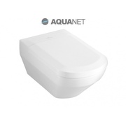 Унитаз подвесной Villeroy & Boch Sentique 5622 10 01+сиденье 98M8 S1 01