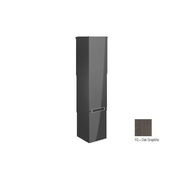 Шкаф-пенал Villeroy & Boch Subway 2.0 A71000FQ A710 00FQ DX 35x37x165 см графит левый