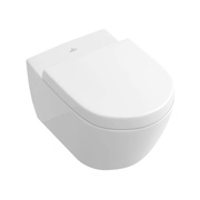 Унитаз подвесной Villeroy&Boch Subway 2.0 5614R001 + 9M68 S1 01 56x37