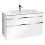 Тумба с раковиной Villeroy&Boch Venticello A92601DH+4104ALR1 белый глянец 100