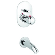 Смеситель для душа VitrA AquaHeat или ванны встраиваемый с термостатом