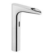 Смеситель для раковины VitrA Aquasee с фотоэлементом двойной подвод воды, высота излива 200 мм, каскад, от батареи