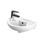 Раковина VitrA Arkitekt 38 см смеситель слева