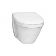 Унитаз подвесной Vitra Arkitekt 6107B003-0075 сиденье дюропласт, металлические петли 51 см