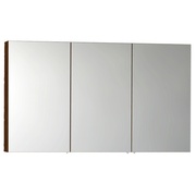 Зеркало-шкаф VitrA Classic 120 см пластик орех
