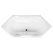 Акриловая ванна VitrA Comfort 200x90 см Air Soft