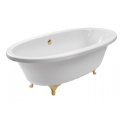 Акриловая ванна VitrA Dream 190x90 см золотые ножки