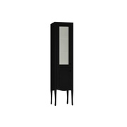 Шкаф VitrA Elegance 40 см на ножках черный матовый левый