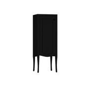 Шкаф VitrA Elegance 40 см на ножках низкий черный матовый левый