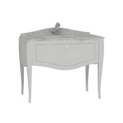 Тумба с раковиной VitrA Elegance встраиваемая снизу 100 см белый матовый