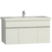 Тумба с раковиной VitrA Era 100 см белый глянец