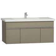 Тумба с раковиной VitrA Era 100 см металлик серый