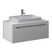 Тумба с раковиной Vitra Folda 56082 80 см белый глянец
