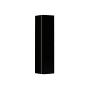 Шкаф-пенал VitrA Gala Modern высокий черный глянец золото правый