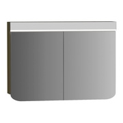 Зеркало-шкаф VitrA Gala Modern 80 см с подсветкой бежевый глянец