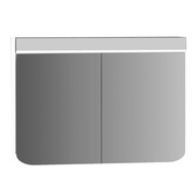 Зеркало-шкаф VitrA Gala Modern 80 см с подсветкой белый глянец