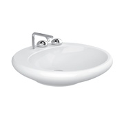 Раковина VitrA Istanbul 60 см 1 отверстие белая