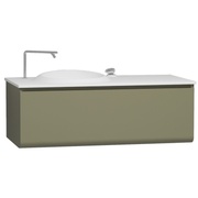 Тумба с раковиной VitrA Istanbul 120 см зеленый оливковый глянец