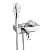 Смеситель для ванны VitrA Istanbul + ручной душ хром