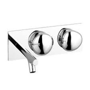 Смеситель для раковины VitrA Istanbul + ручной душ хром