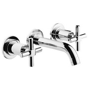 Смеситель для раковины VitrA Juno настенный монтаж, каскад хром