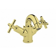 Смеситель для биде VitrA Juno с донным клапаном золото
