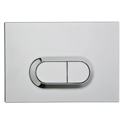Кнопка смыва VitrA Loop O двойная, ABS, пластик, хром глянец