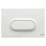 Кнопка смыва VitrA Loop O одинарная, ABS, пластик, белая