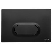 Кнопка смыва VitrA Loop O одинарная, ABS, пластик, черная