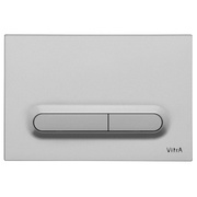 Кнопка смыва VitrA Loop T ИК двойная, ABS, пластик, хром матовый