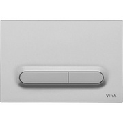 Кнопка смыва VitrA Loop T ИК двойная, хром матовый