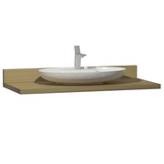 Столешница VitrA Memoria Black 120 см дуб муаровый