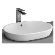 Раковина VitrA Metropole 60 см монтируемая сверху, без отверстия под смеситель, перелив