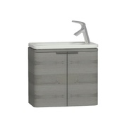 Тумба с раковиной VitrA Nest Trendy 60 см смеситель справа серый дуб