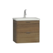 Тумба с раковиной VitrA Nest Trendy 60 см 2 ящика натуральное дерево
