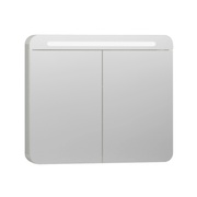 Зеркало-шкаф VitrA Nest Trendy 80 см с подсветкой белый глянец